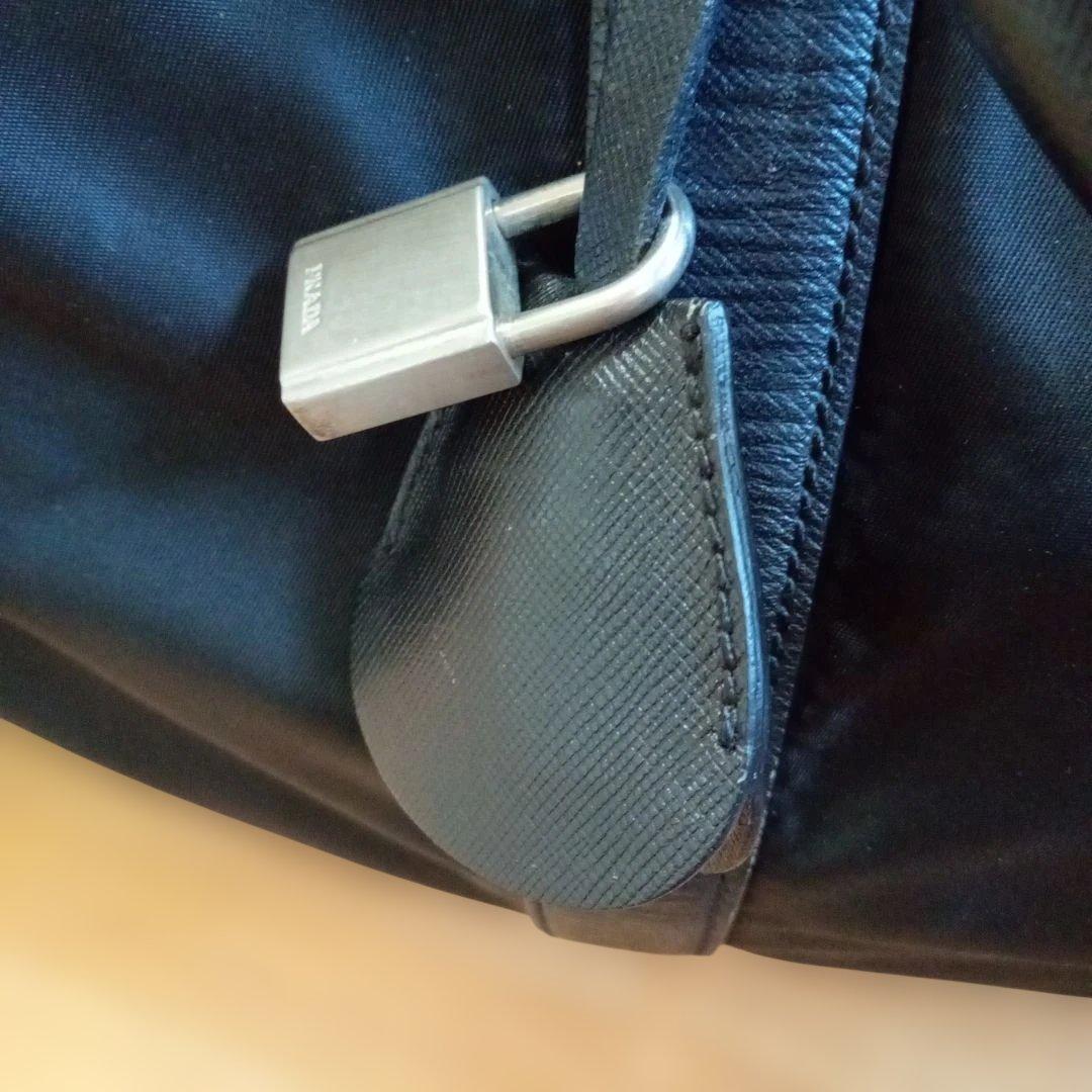 PRADA プラダ ナイロン ボストンバッグ トラベルバッグ ブラック