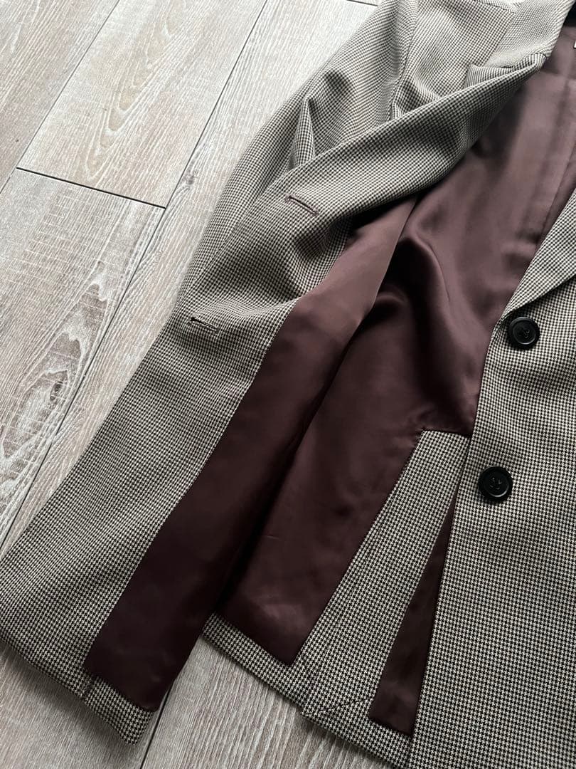 IENA 千鳥柄 テーラードジャケット