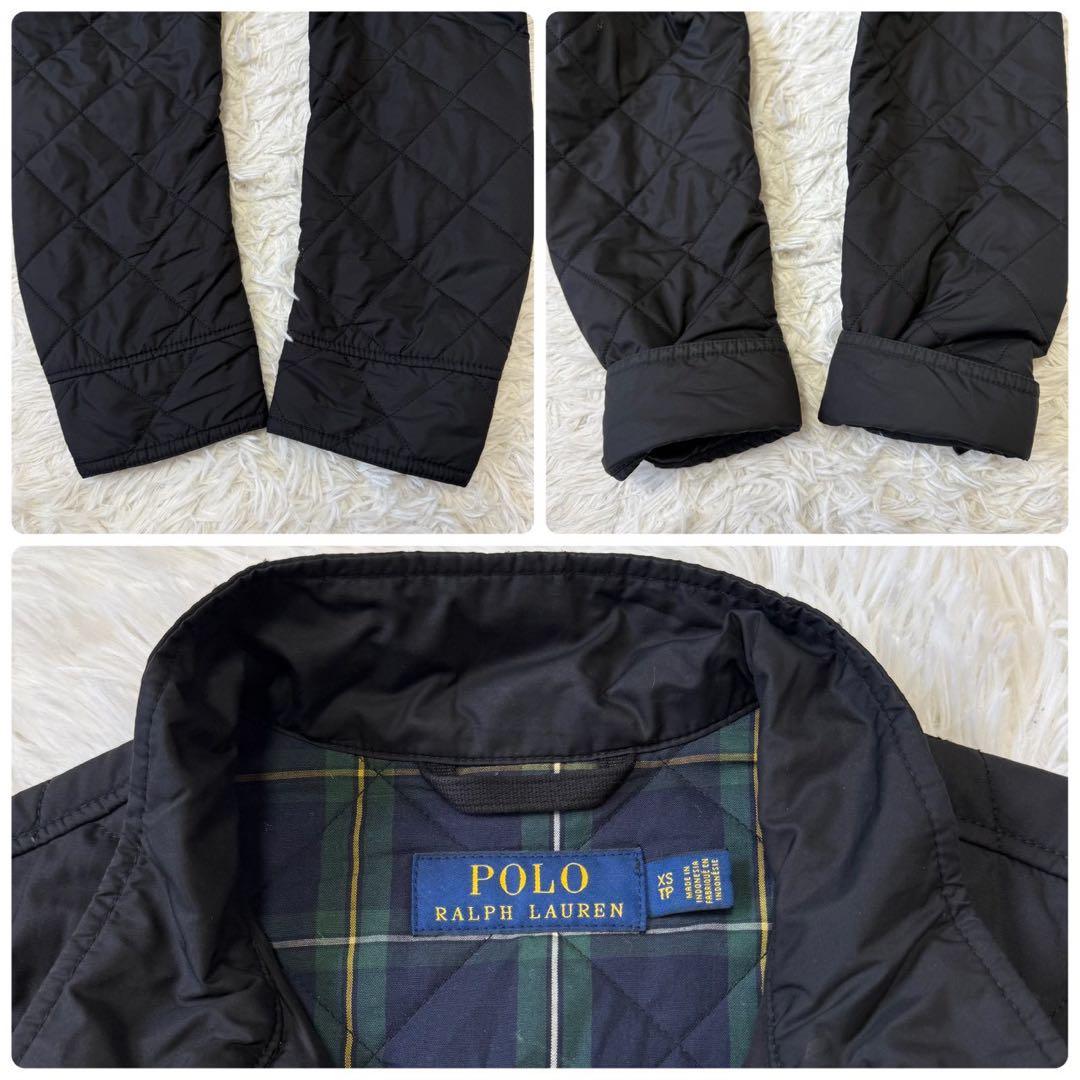 ✨極美品✨ポロラルフローレン スイングトップ キルティング タータンチェック 黒