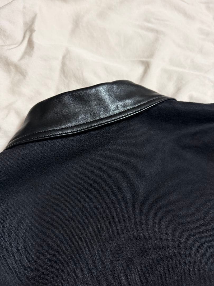 値下げ【美品】 COMOLI 24AW デニム/レザーワークジャケット　サイズ2