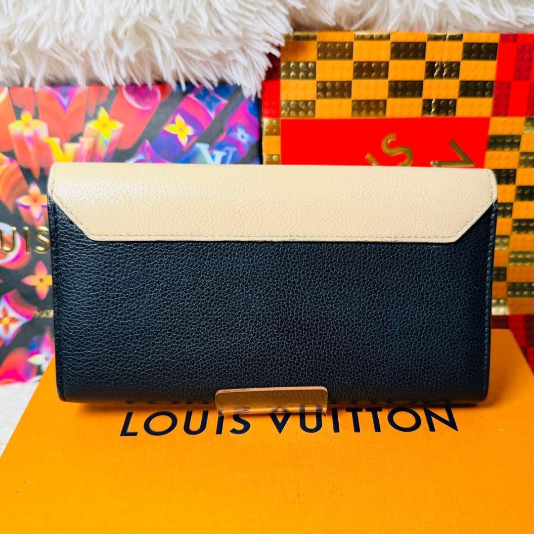 【最終セール中！】ルイヴィトン ポルトフォイユ・ロックミー2 ベージュ 長財布