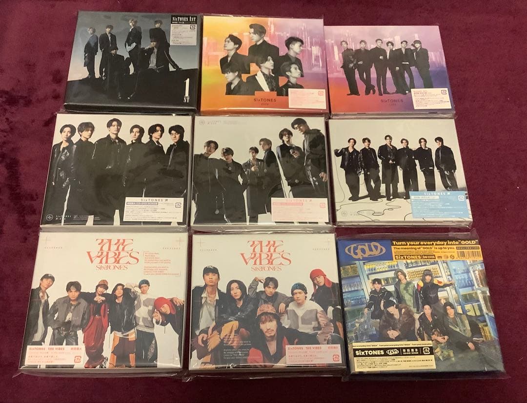 SixTONES CD シングル20枚・アルバム9枚　まとめ売り