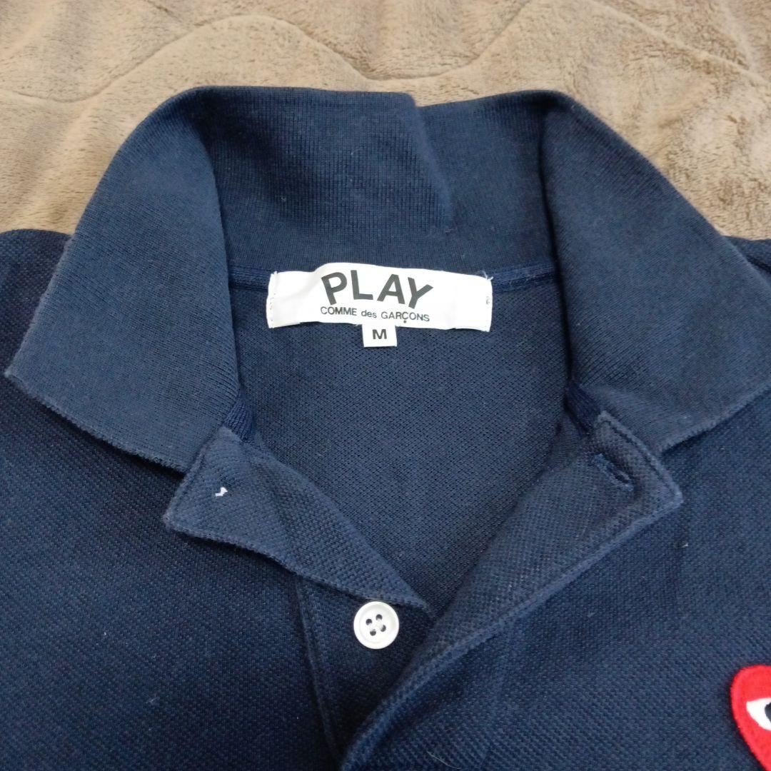 PLAY COMME des GARÇONS　ポロシャツ　М　ネイビー