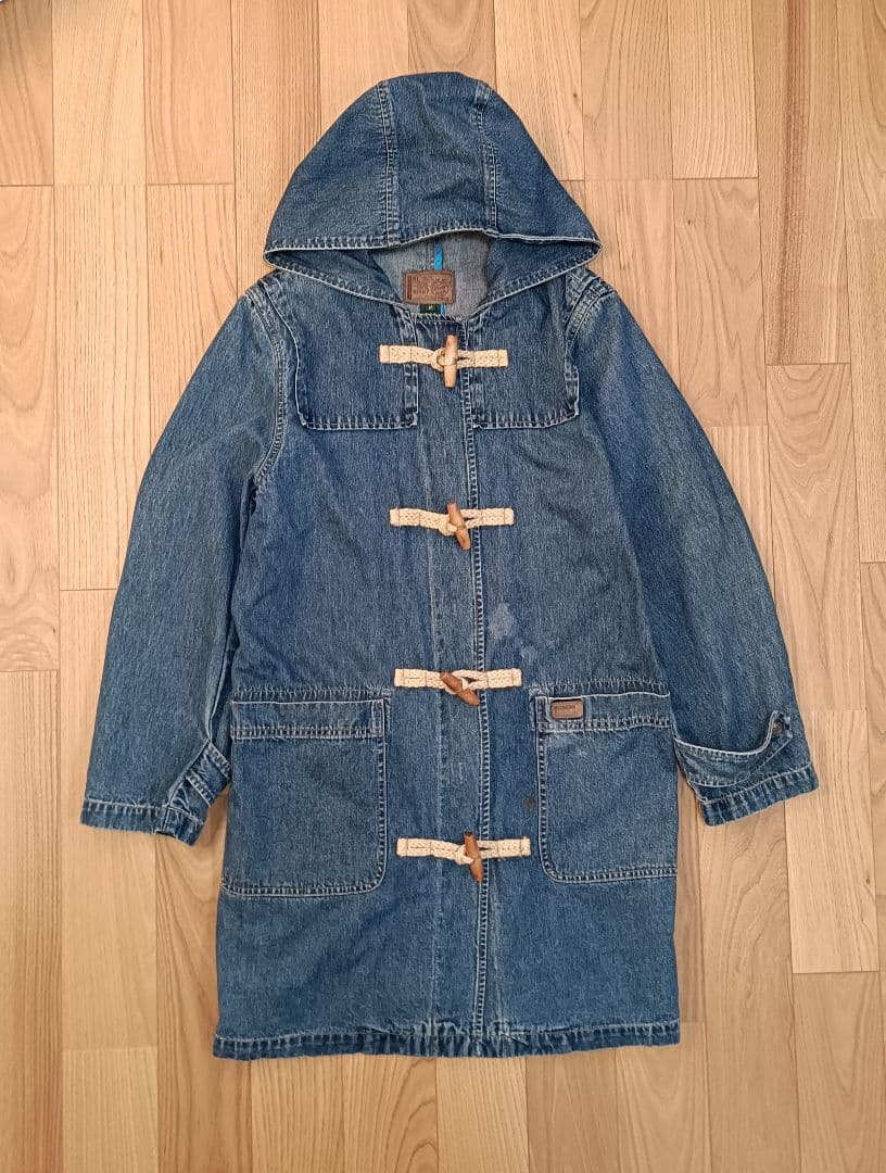 RALPH LAUREN JEANS サイズM デニム　ダッフルコート
