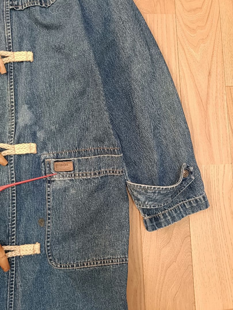 RALPH LAUREN JEANS サイズM デニム　ダッフルコート