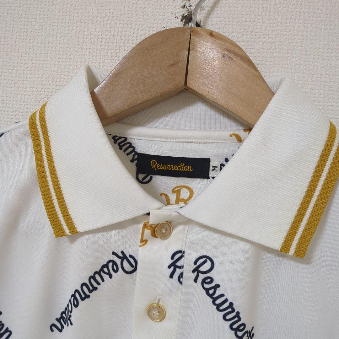 ★新品★Resurrection　総柄　ポロシャツ　サイズ　M
