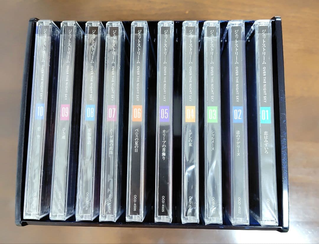 美品　JET STREAM OVER THE NIGHT SKY10枚ケース付