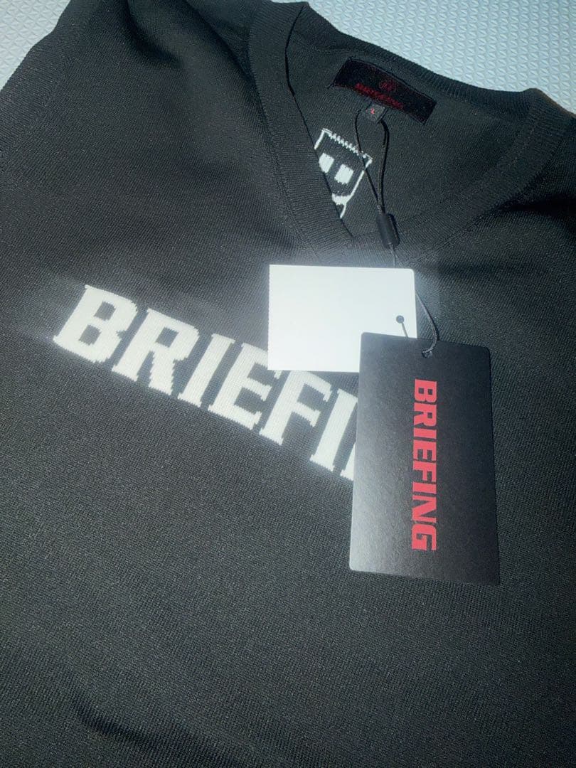 BRIEFINGベスト 黒　メンズ