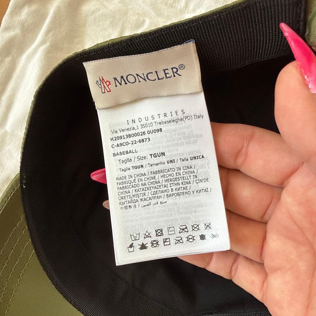 ✴︎MONCLERキャップ✴︎