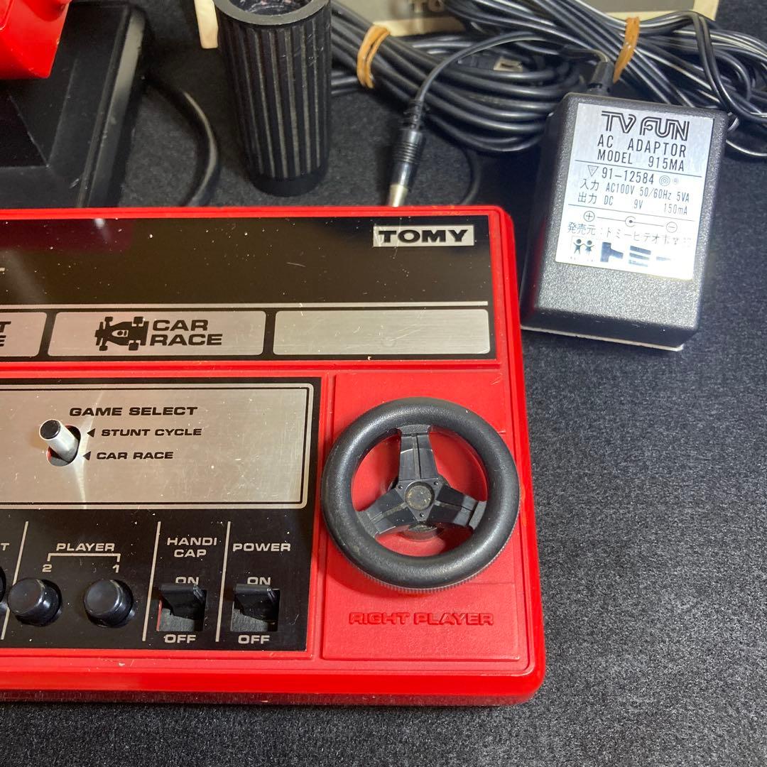 TOMY TV FUN 902 赤 コントローラー付き　ジャンク