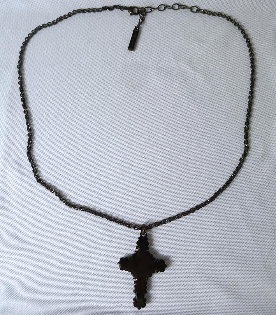 メンズ●【ドルチェ＆ガバーナ】トルコストーンがアクセント！ロザリオネックレス●