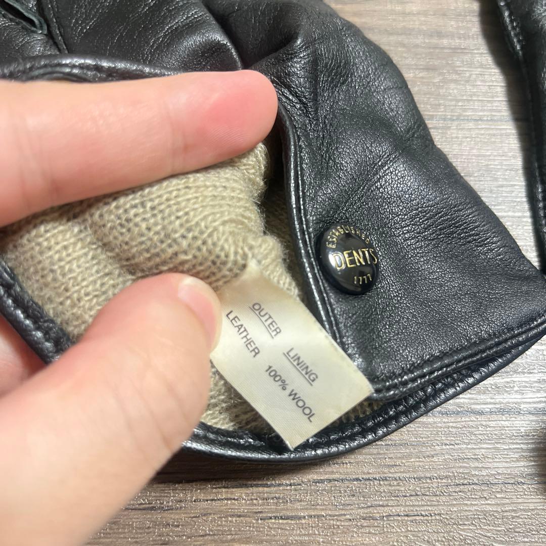 【最安値】デンツ 手袋 WOOL DENTS 2回着用