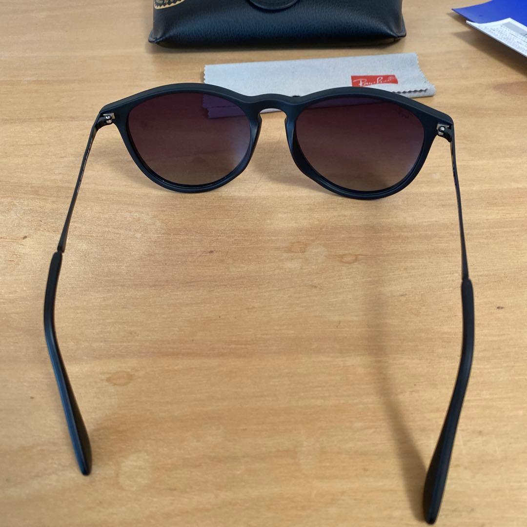 偏光レンズ　RAY-BAN レイバン　ERIKA エリカ マットブラック