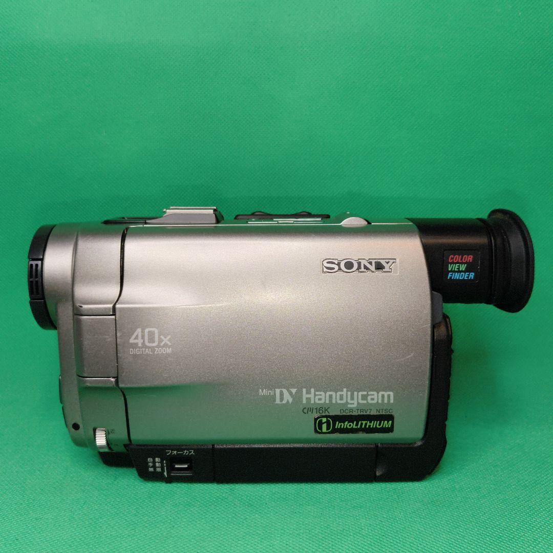 【動作確認済】SONY ソニー DCR-TRV7 大画面 Mini DV