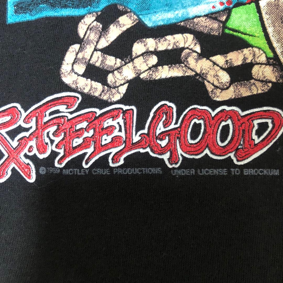 80s Motley Crue Pushead レア USA製 モトリークルー