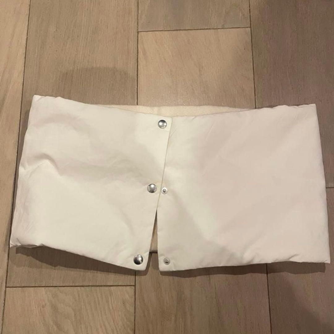 トゥモローランド購入　エイトン　ATON コート　ネックウォーマー付き