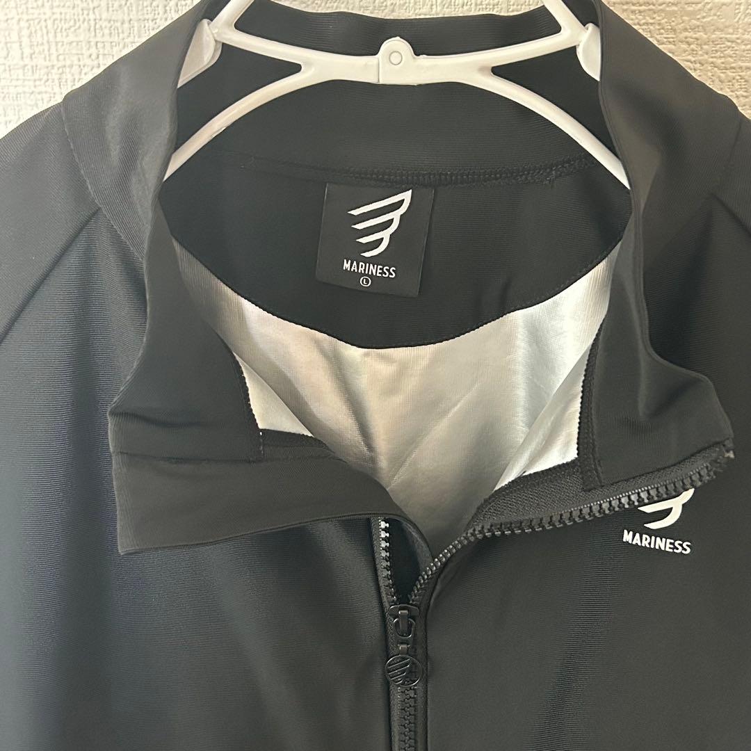【美品】MARINESS マリネス サウナスーツ トレーニング ジム ヨガ L