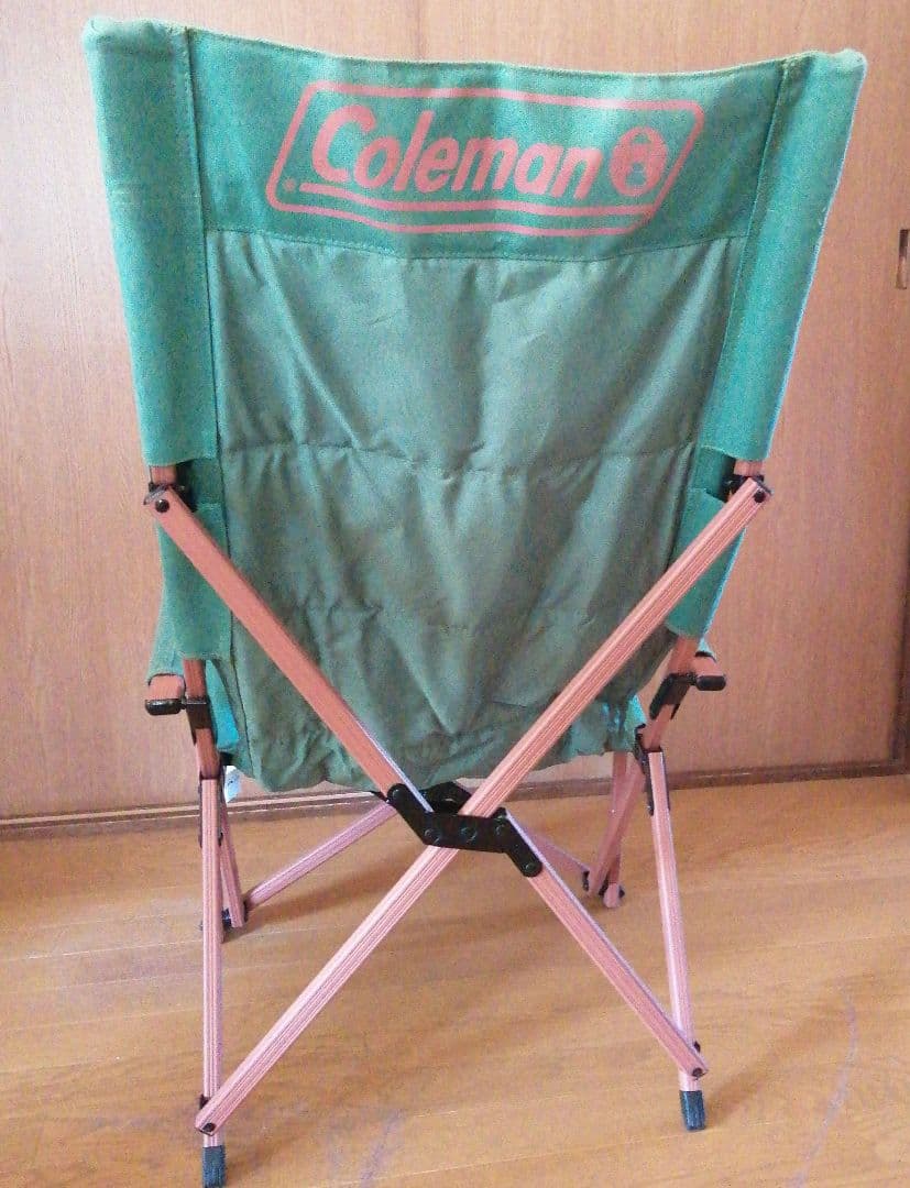 Coleman コンフォートキャンパスチェア　折りたたみ アイビーグリーン