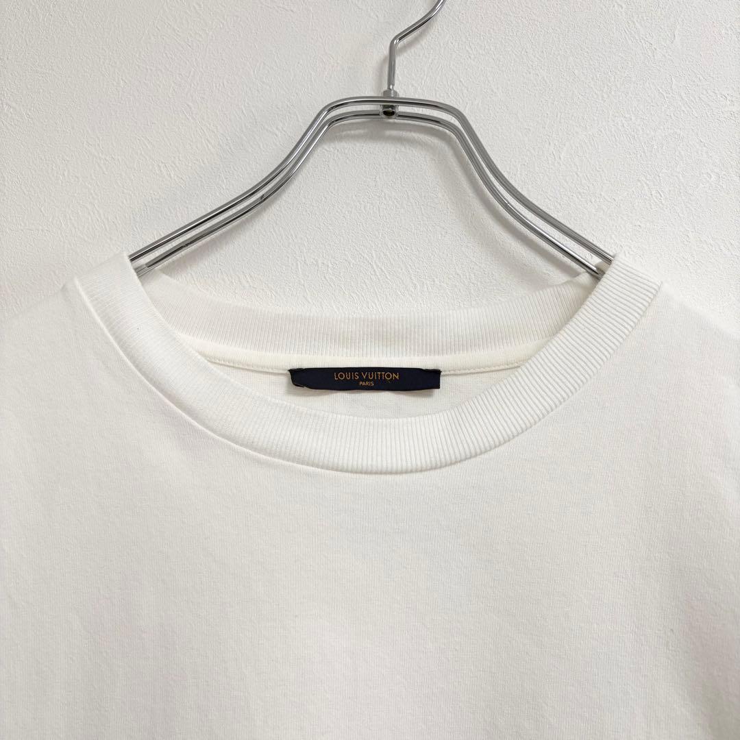 【美品】ルイヴィトン インサイドアウト Tシャツ メンズ Lサイズ ホワイト