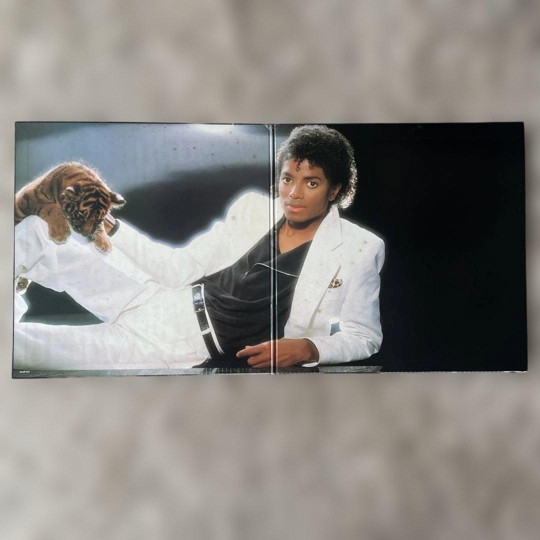 マイケル・ジャクソン　スリラー　マスターサウンド　高音質盤　帯付　LP　レコード