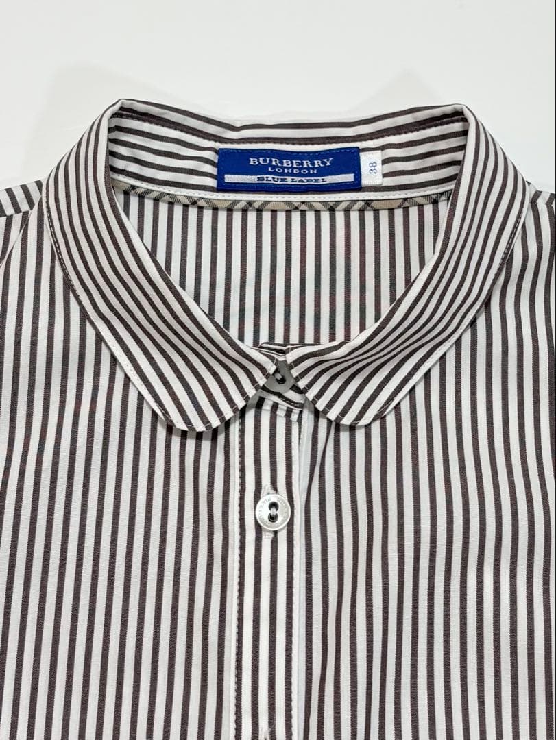 BURBERRY BLUE LABEL 半袖　シャツワンピース
