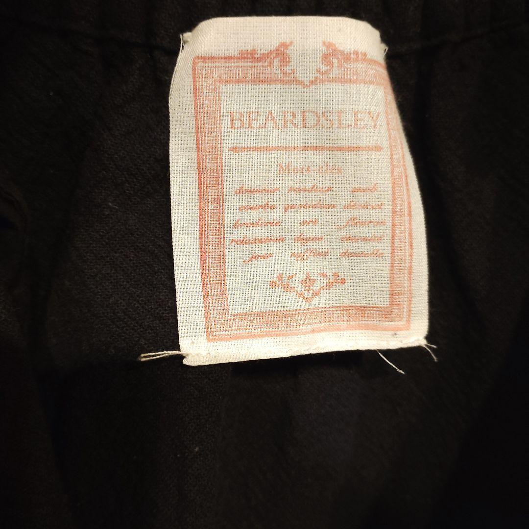 BEARDSLEY　ビアズリー ビッグチェックフレアスカート ネイビー