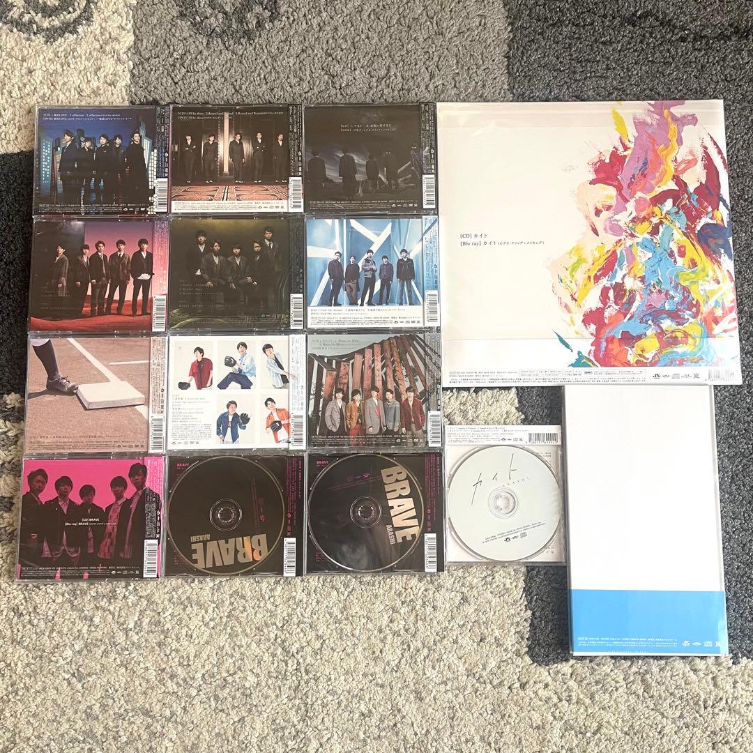 嵐 シングル CD FC限定 初回限定盤 通常盤 35枚セット まとめ売り