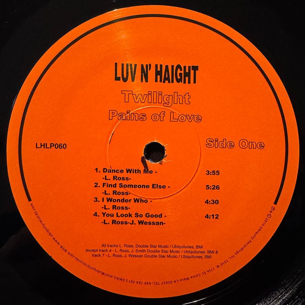 Twilight / Pains Of Love 500枚限定