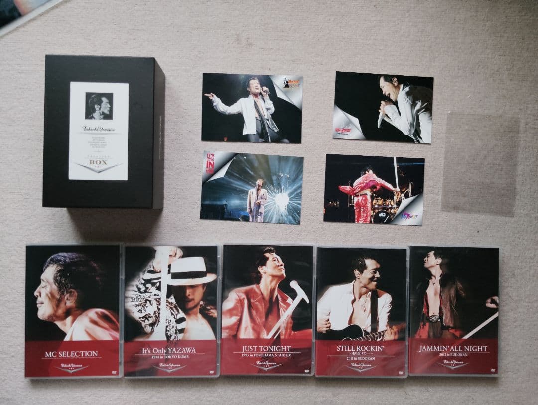 矢沢永吉/TREASURE BOX〈9枚組〉DVD