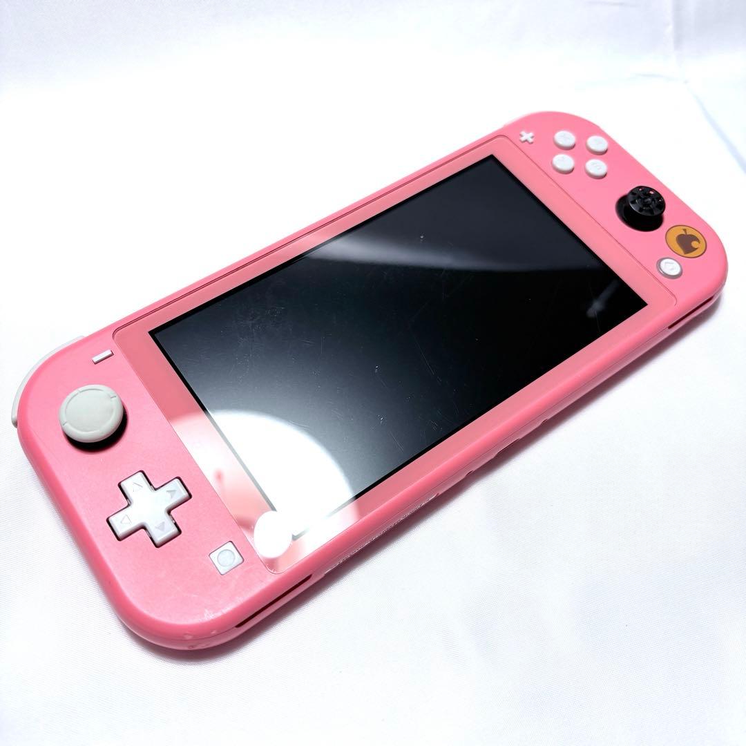 Nintendo switch Lite 本体 ピンク しずえ アロハ柄
