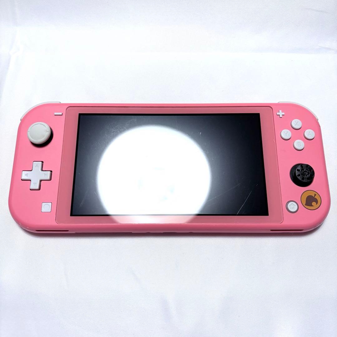Nintendo switch Lite 本体 ピンク しずえ アロハ柄