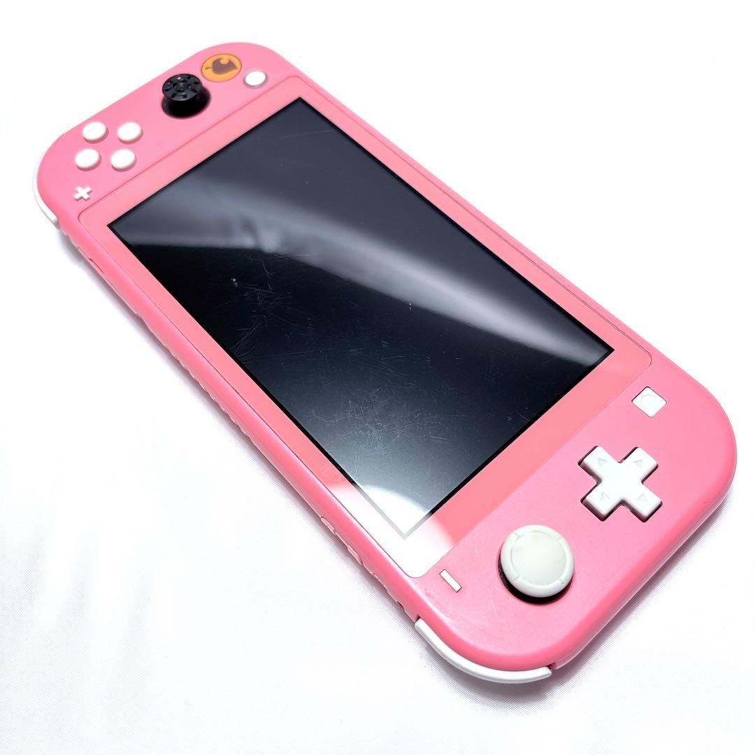 Nintendo switch Lite 本体 ピンク しずえ アロハ柄