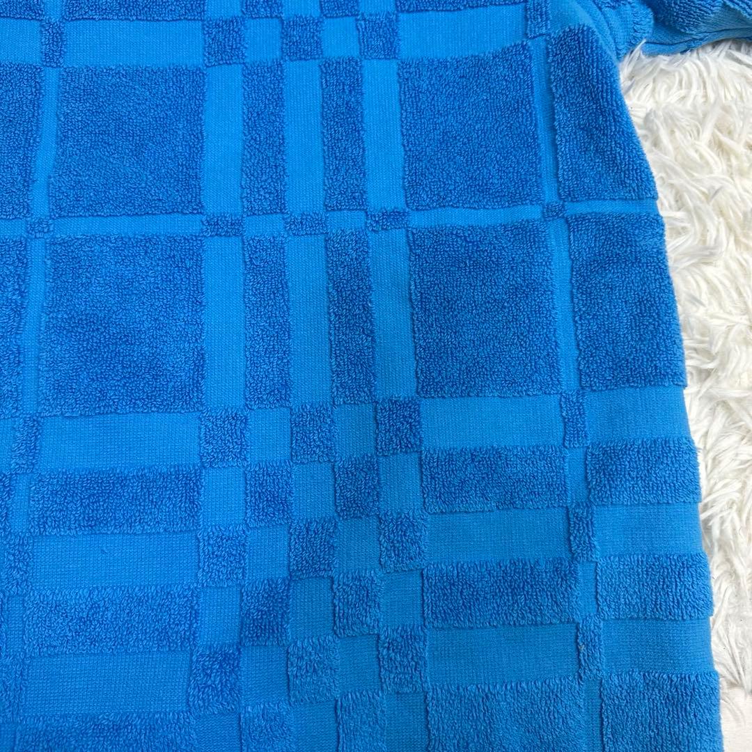 オ*フ様 美品 BURBERRY/バーバリー チェック柄 パイル地 厚手 半袖T