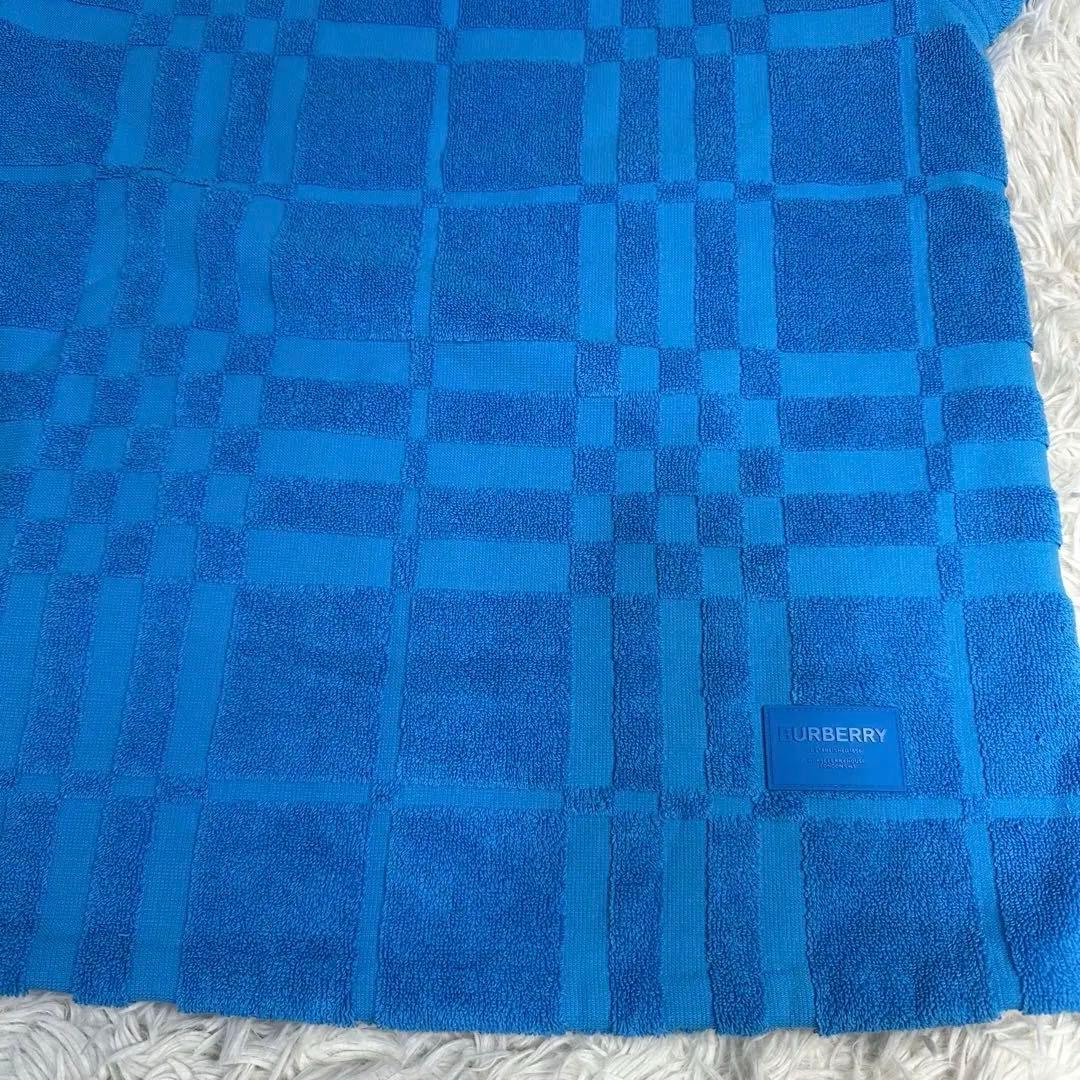 オ*フ様 美品 BURBERRY/バーバリー チェック柄 パイル地 厚手 半袖T