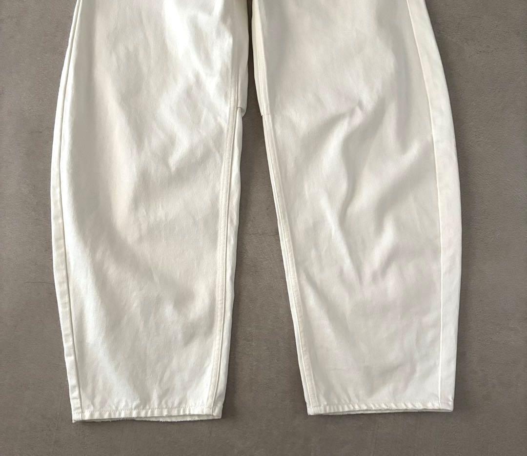 Curensology &RC カーヴィーデニムパンツ ホワイト 38