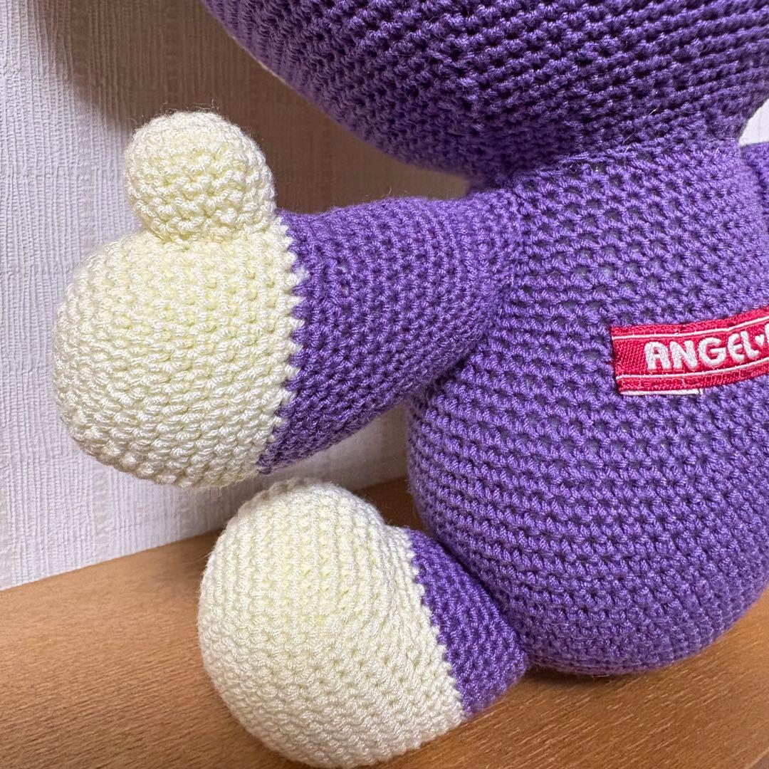 エンジェルブルー ナカムラくん 編みぐるみ パープル