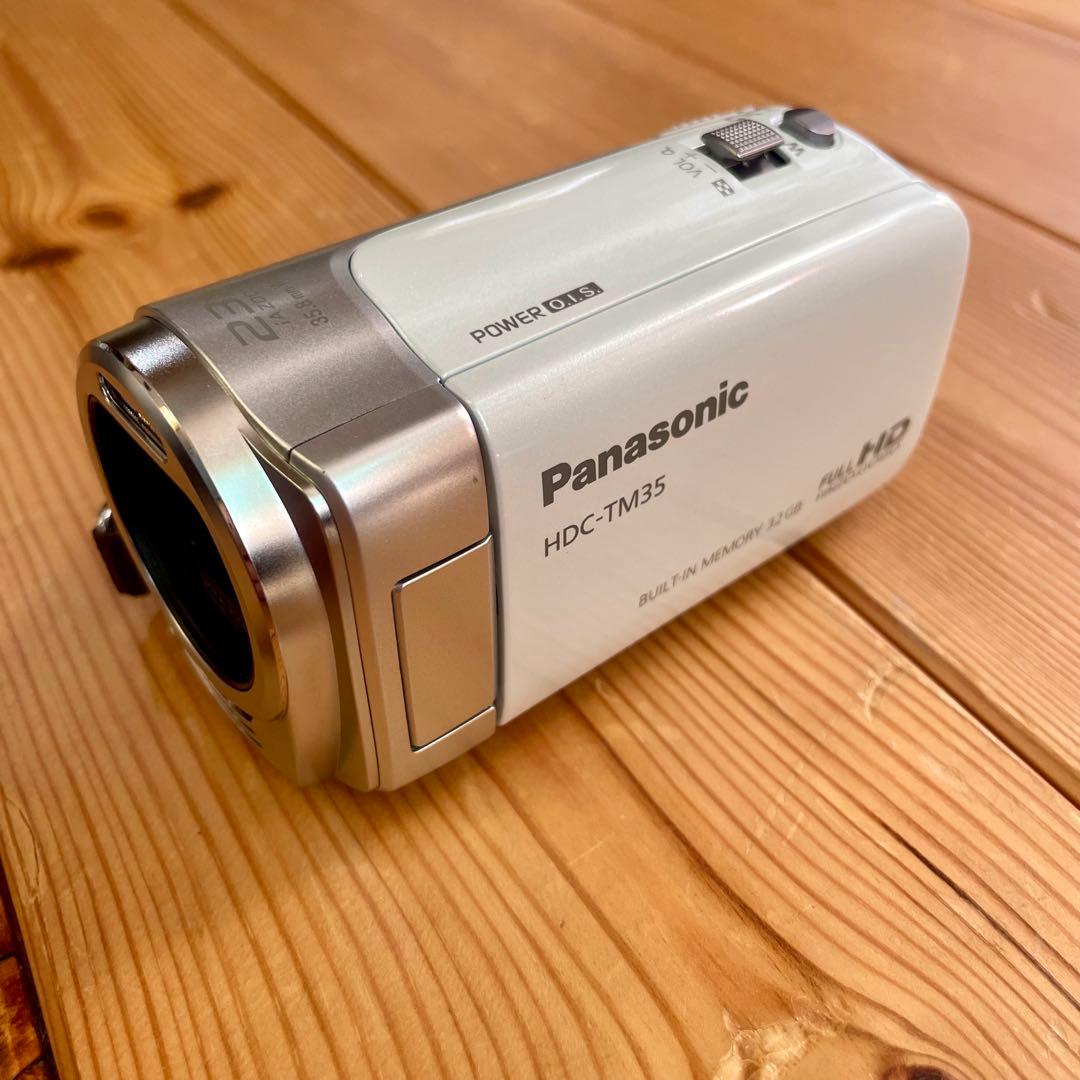【美品】Panasonicビデオカメラ本体+専用ソフトケース+SDカードセット