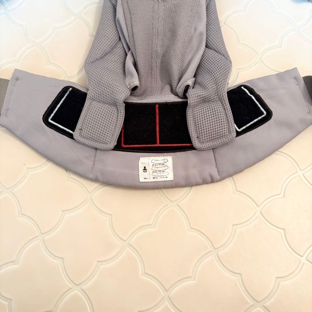 【美品】エルゴベビー 抱っこ紐 オムニ360 メッシュ グレー 箱 説明書付