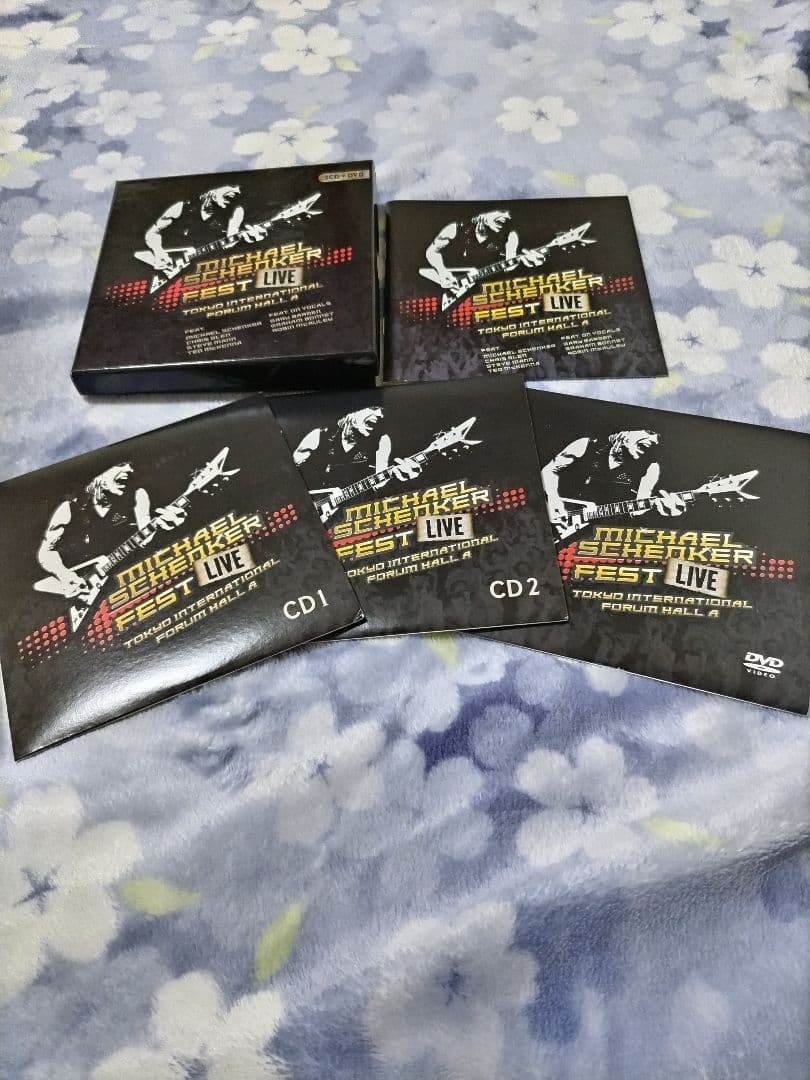 ドイツ限定盤 マイケル・シェンカー・フェスト ライブ 2CD/DVD