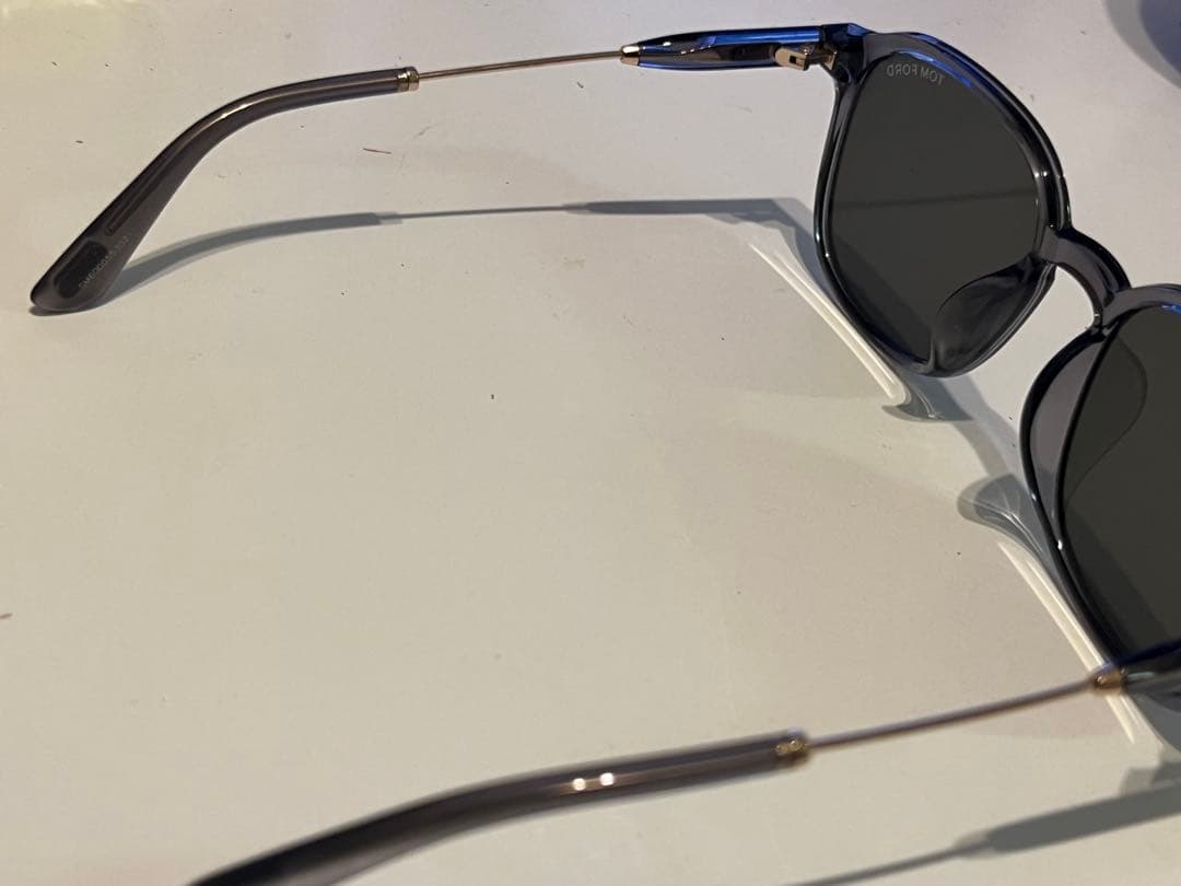 TOM FORD スクエアサングラス ブラック