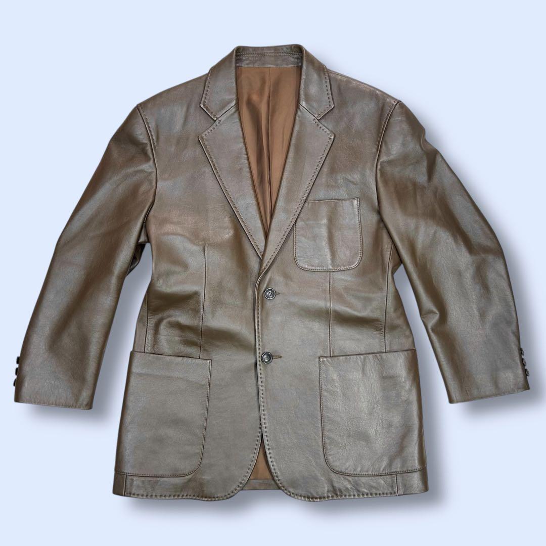 ‼️冬物値下げ ‼️g-stage ジーステージ 革ジャケット ブラウン