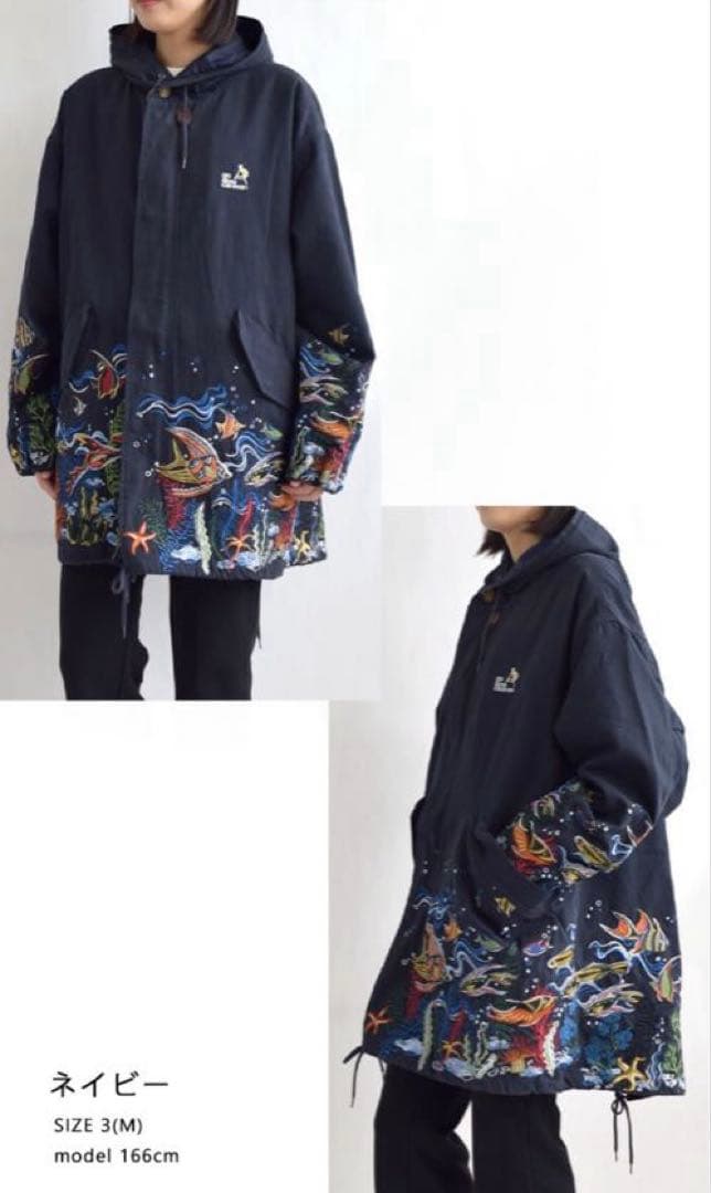 go slow caravan モッズコート　ネイビー　希少