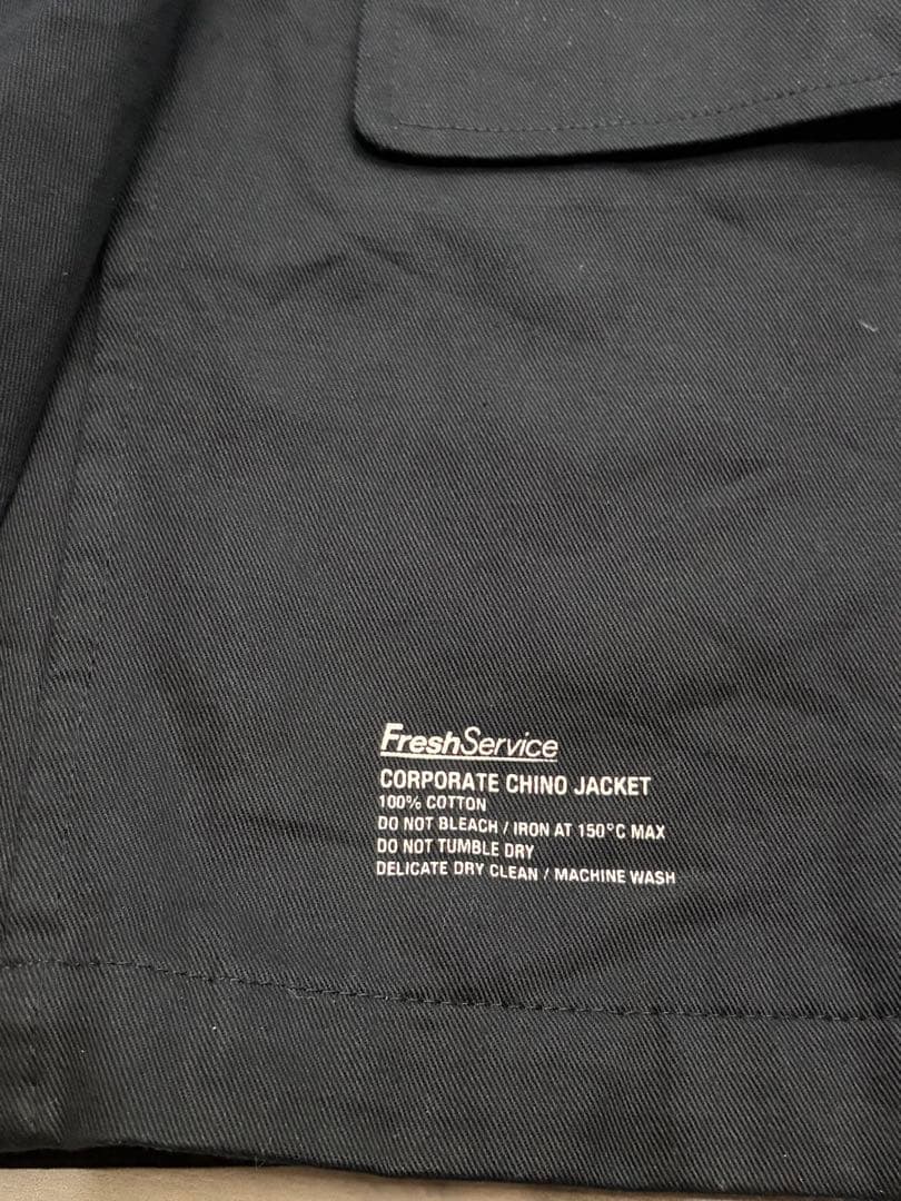 ジャケット・アウター 25SS FreshService CORPORATE CHINO JACKET