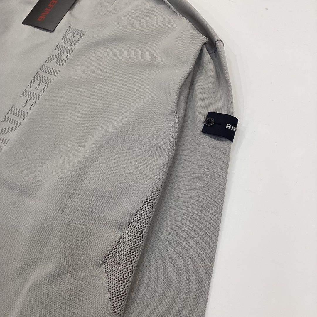 新品　BRIEFING MEN’S WR CREWNECK KNIT L