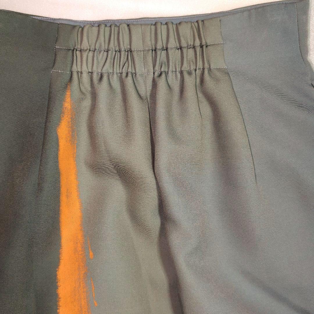 AMERI　SUNSET ART PAINT SKIRT　Sサイズ