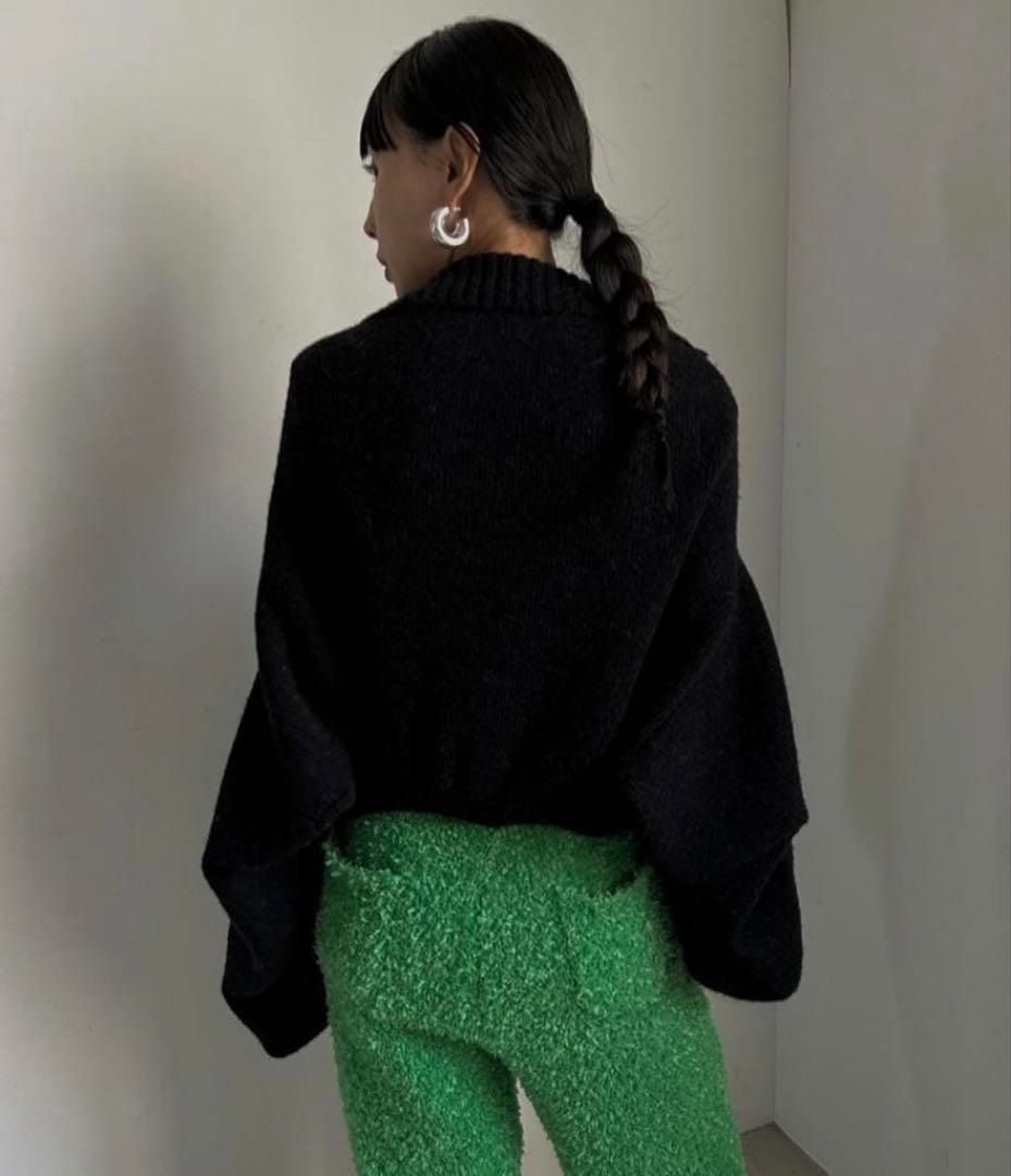 み*ん様 新品 アメリヴィンテージ TURN OVER KNIT CARDIGA