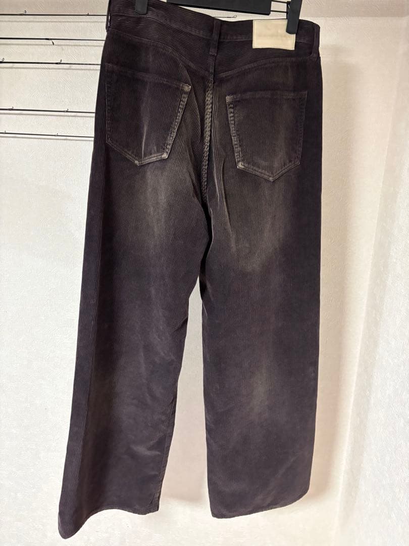 パンツ lidnm SUNBURN AGED CORDUROY PANTS L