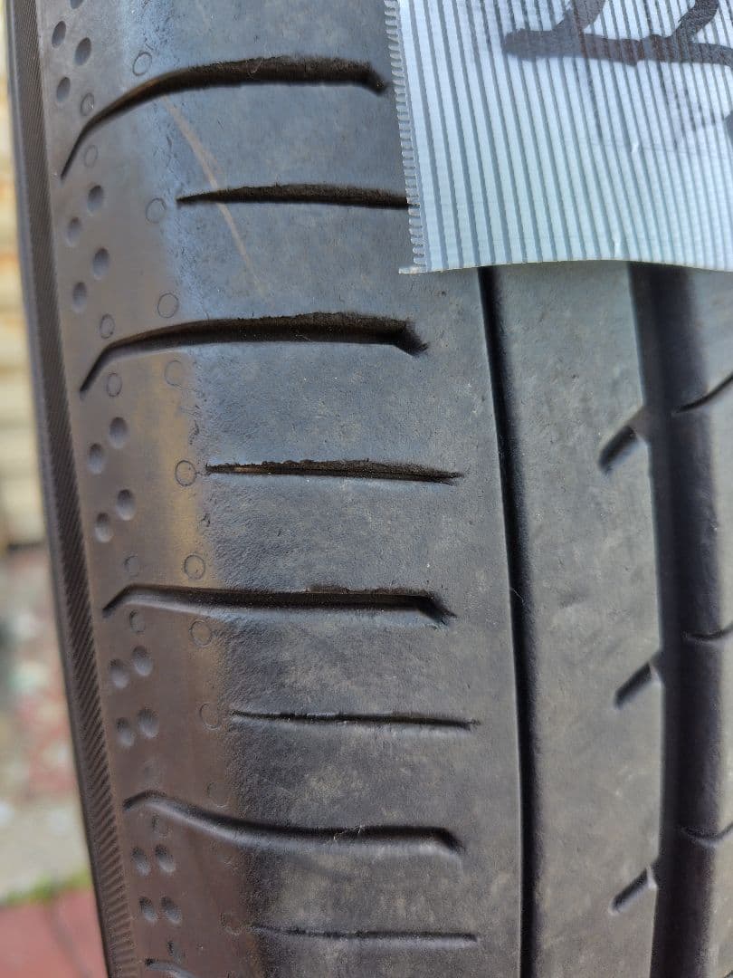 5080ヨコハマ RV03 225/55R18 23年製 8分山２本セット