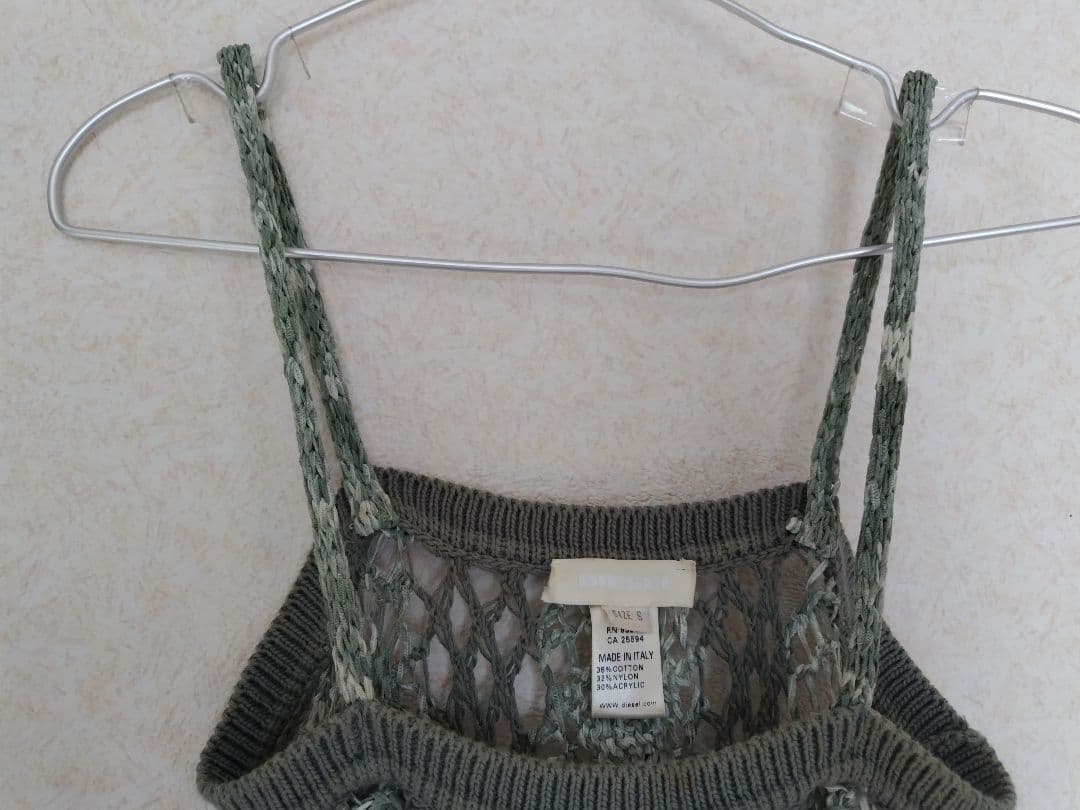 DIESEL ディーゼル キャミソール ニット