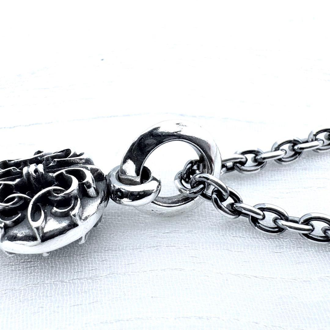 ディールデザイン 特別受注カスタム いぶし 仕上げ 2連 LILY ネックレス